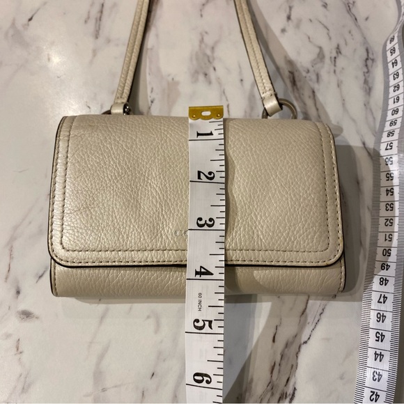 Coach mini crossbody bag pearl white with hang tag - Picture 13 of 16